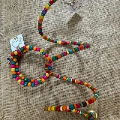 Wooden Spiral Beads