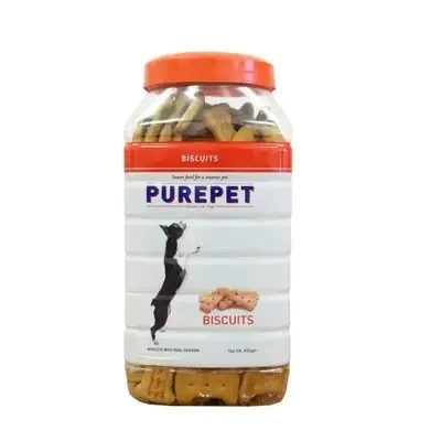 PUREPET TREAT CHICKEN FLAVOUR BISCUIT 455 GRM